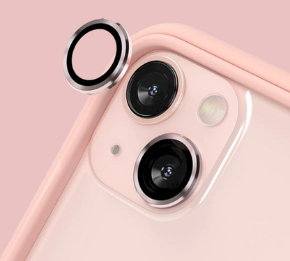 Mobile phone camera protection ring